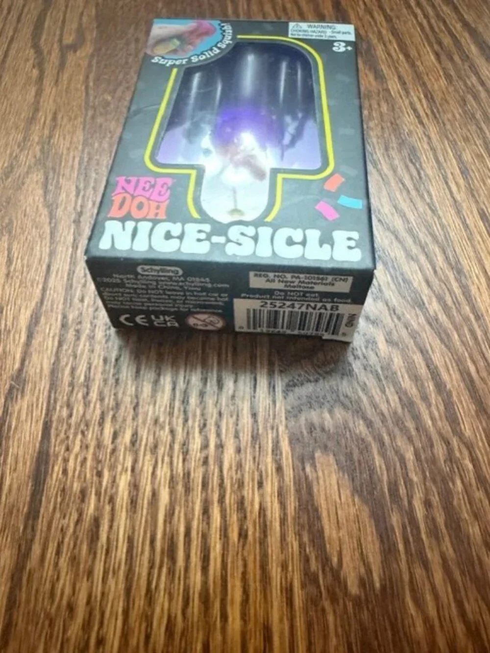 NeeDoh Nice-Sicle Squishy Fidget Toy Purple New Sensory Stress Toy - Picture 6 of 6
